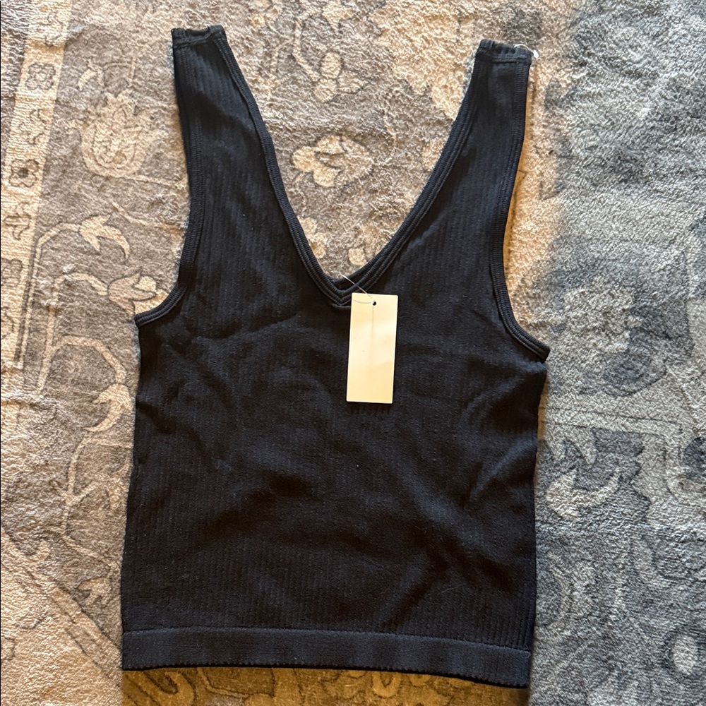 Black Crop Top